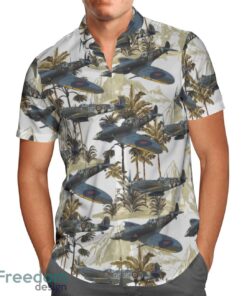 RCAF Supermarine Spitfire Hawaiian Shirt Beach Summer Shirt Product Photo 2