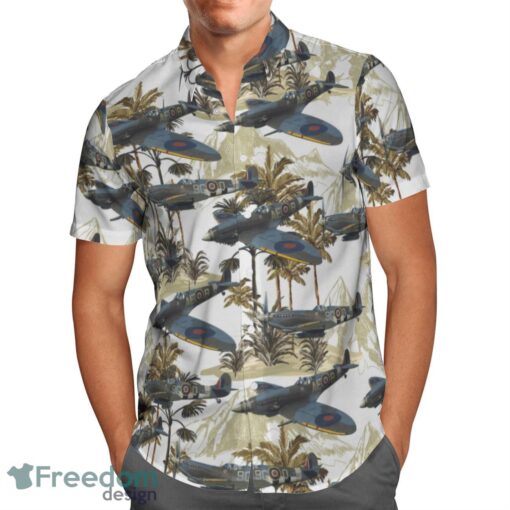 RCAF Supermarine Spitfire Hawaiian Shirt Beach Summer Shirt Product Photo 2