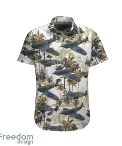 RCAF Supermarine Spitfire Hawaiian Shirt Beach Summer Shirt Product Photo 1