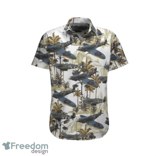 RCAF Supermarine Spitfire Hawaiian Shirt Beach Summer Shirt Product Photo 1