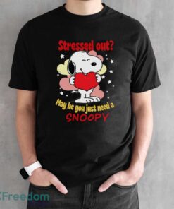 Red Cross Snoopy T-Shirt May You Just Need A Snoopy - Black Unisex T-Shirt