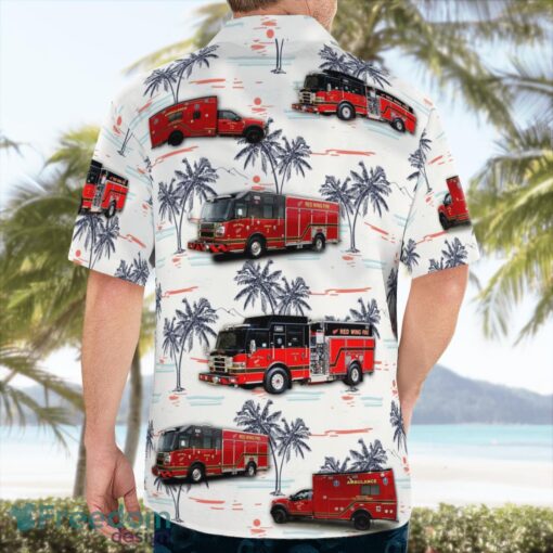 Red Wing Fire Department Hawaiian Shirt Beach Summer Gift Product Photo 4