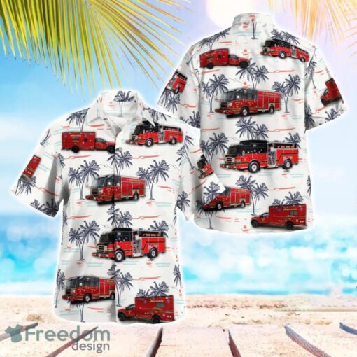 Red Wing Fire Department Hawaiian Shirt Beach Summer Gift Product Photo 1