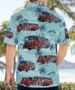 Rensselaer Fire Department, Indiana Beach Hawaiian Shirt Gift For Summer Holiday Product Photo 2