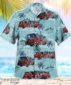 Rensselaer Fire Department, Indiana Beach Hawaiian Shirt Gift For Summer Holiday Product Photo 3