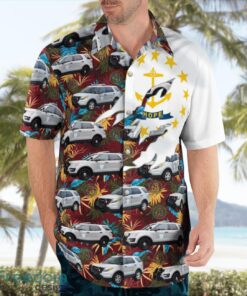 Rhode Island Ford Police Hawaiian Shirt Beach Summer Shirt Product Photo 3