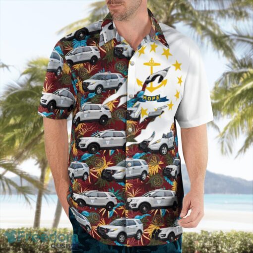 Rhode Island Ford Police Hawaiian Shirt Beach Summer Shirt Product Photo 3