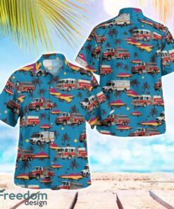 Riva, Anne Arundel County, Maryland, Riva Volunteer Fire Company 3 Beach Hawaiian Shirt