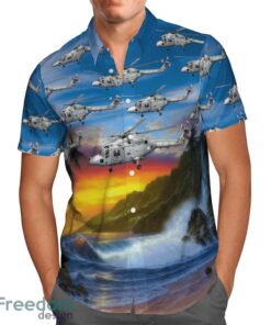 RN LYNX Lynx HMA.8 Summer Hawaiian Shirt Product Photo 2