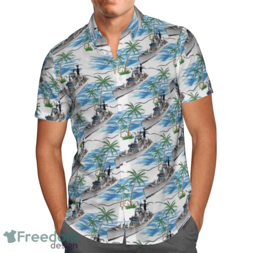 RN Sheffield Class Type 42 Destroyer Summer Hawaiian Shirt Product Photo 2