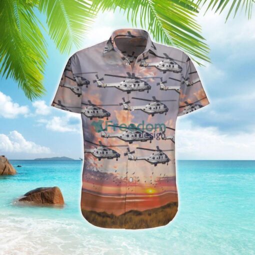 RNLAF Koninklijke Luchtmacht NHI NH-90 NFH Hawaiian Shirt Gift For Summer Vacation Product Photo 1