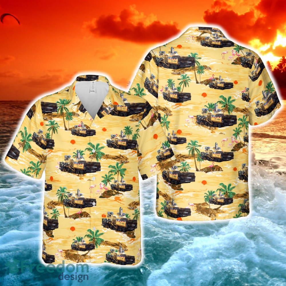 Road Construction Machine CAT AP 1055D Asphalt Paver Hawaiian Shirt image Road Construction Machine CAT AP-1055D Asphalt Paver Hawaiian Shirt - Road Construction Machine CAT AP-1055D Asphalt Paver Hawaiian Shirt-1