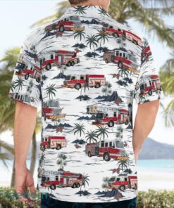 Round Rock Fire Department Hawaiian Shirt Beach Summer Shirt Product Photo 2