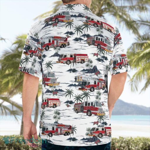 Round Rock Fire Department Hawaiian Shirt Beach Summer Shirt Product Photo 2