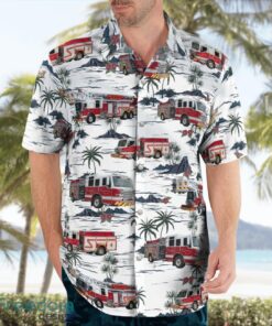 Round Rock Fire Department Hawaiian Shirt Beach Summer Shirt Product Photo 4