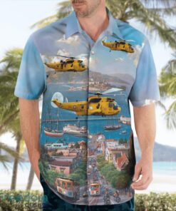 Royal Air Force Westland Sea King Air-Sea Rescue Helicopter Hawaiian Shirt Men Women Beach Shirt Product Photo 4