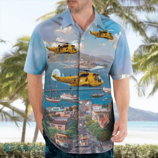 Royal Air Force Westland Sea King Air-Sea Rescue Helicopter Hawaiian Shirt Men Women Beach Shirt Product Photo 4