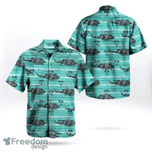 Royal Canadian Air Force Bell CH35 Twin Huey Hawaiian Shirt Tropical Summer - Royal Canadian Air Force Bell CH35 Twin Huey Hawaiian Shirt Tropical Summer