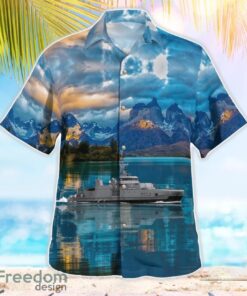 Royal Norwegian Navy HNoMS Rauma (M352) Beach Hawaiian Shirt Gift For Summer Holiday Product Photo 3