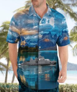 Royal Norwegian Navy HNoMS Rauma (M352) Beach Hawaiian Shirt Gift For Summer Holiday Product Photo 4