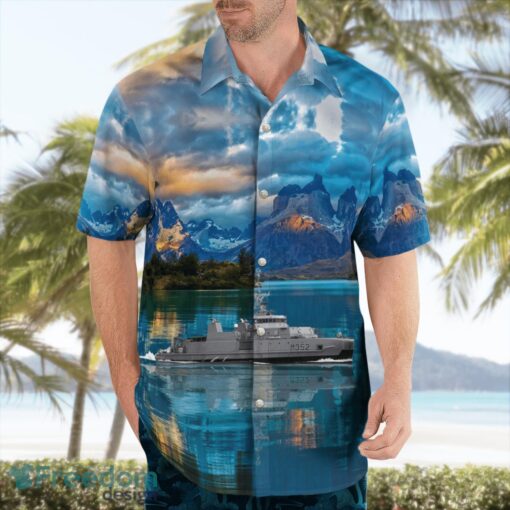 Royal Norwegian Navy HNoMS Rauma (M352) Beach Hawaiian Shirt Gift For Summer Holiday Product Photo 4