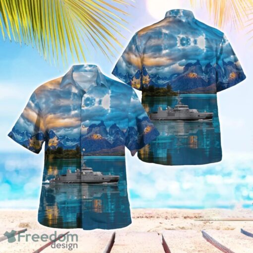 Royal Norwegian Navy HNoMS Rauma (M352) Beach Hawaiian Shirt Gift For Summer Holiday Product Photo 1