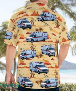 Sacaton, Arizona, Gila River EMS Beach Hawaiian Shirt Product Photo 2