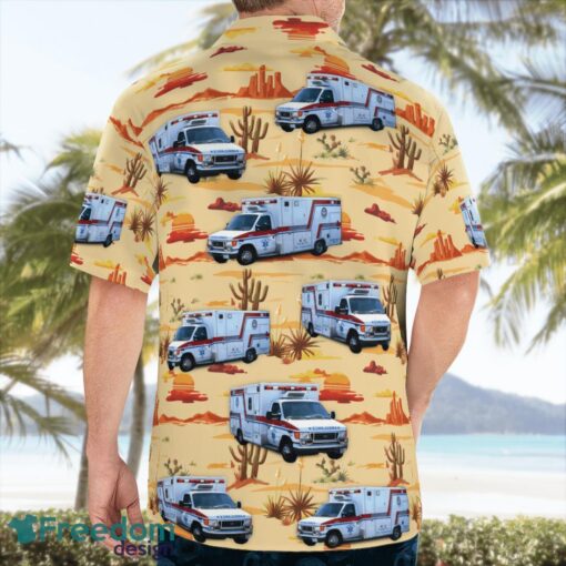 Sacaton, Arizona, Gila River EMS Beach Hawaiian Shirt Product Photo 2