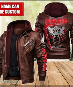 Same 2D Leather Jacket For Men Custom Name Special Gift Ideas Product Photo 2