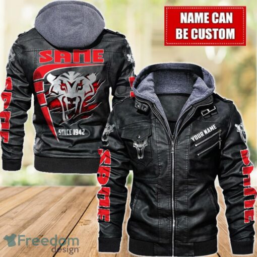 Same 2D Leather Jacket For Men Custom Name Special Gift Ideas Product Photo 1