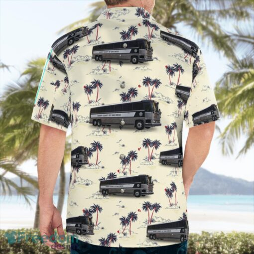 San Diego Sheriff Bus Hawaiian Shirt Beach Summer Gift Product Photo 3