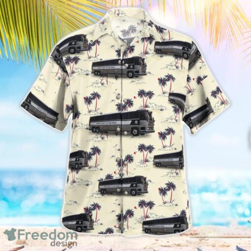 San Diego Sheriff Bus Hawaiian Shirt Beach Summer Gift Product Photo 4