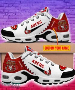 San Francisco 49ers NFL New Personalized Air Cushion Sport Shoes For Fans Gift - San Francisco 49ers New Air Cushion Sport Shoes_2