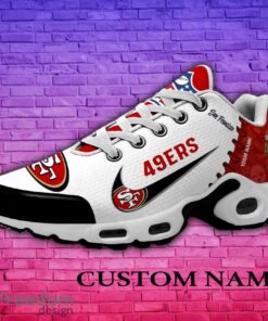 San Francisco 49ers NFL New Personalized Air Cushion Sport Shoes For Fans Gift