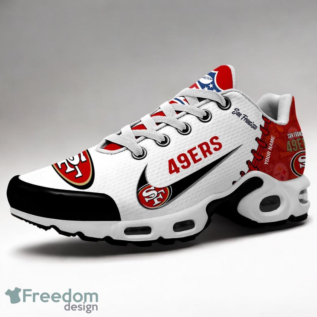 San Francisco 49ers Sport Shoes Trending Sneakers For Men Women Custom Name image San Francisco 49ers Sport Shoes Trending Sneakers For Men Women Custom Name Product Photo 1