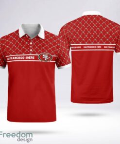 San Francisco 49ers Team Logo Polo Shirt New For Men Women Fans