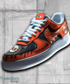 San Francisco Giants MLB AF1 Shoes Iconography All Over Print Gift Air Force 1 Sneaker