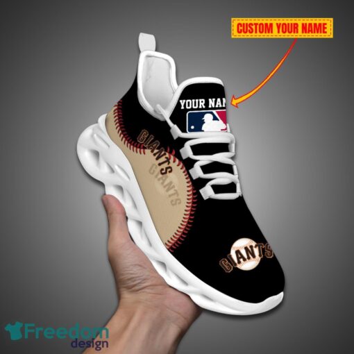 San Francisco Giants MLB Personalized Name Max Soul Shoes New Gift Product Photo 1