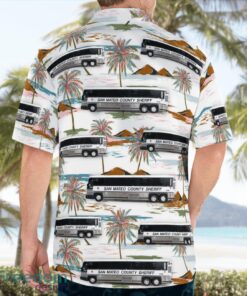 San Mateo County Sheriff Bus Beach Hawaiian Shirt Gift For Summer Holiday Product Photo 2