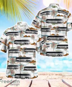 San Mateo County Sheriff Bus Beach Hawaiian Shirt Gift For Summer Holiday