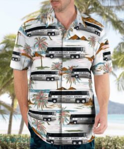 San Mateo County Sheriff Bus Beach Hawaiian Shirt Gift For Summer Holiday Product Photo 4