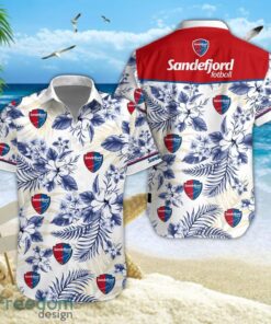 Sandefjord Fotball Hawaii Shirt And Shorts For Men And Women