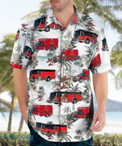 Sanford Fire Department Hawaiian Shirt Beach Summer Shirt Product Photo 3