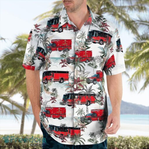 Sanford Fire Department Hawaiian Shirt Beach Summer Shirt Product Photo 3