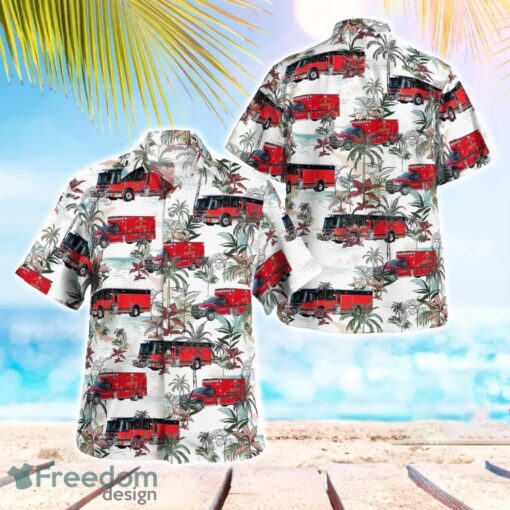 Sanford Fire Department Hawaiian Shirt Beach Summer Shirt Product Photo 1