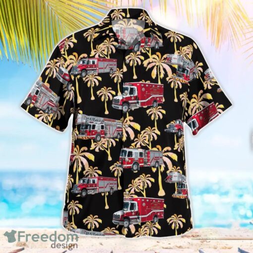 Sarasota County, Florida, Sarasota County Fire Department Hawaiian Shirt Men Women Beach Shirt Product Photo 3