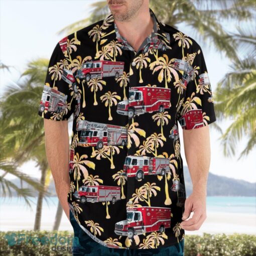 Sarasota County, Florida, Sarasota County Fire Department Hawaiian Shirt Men Women Beach Shirt Product Photo 4