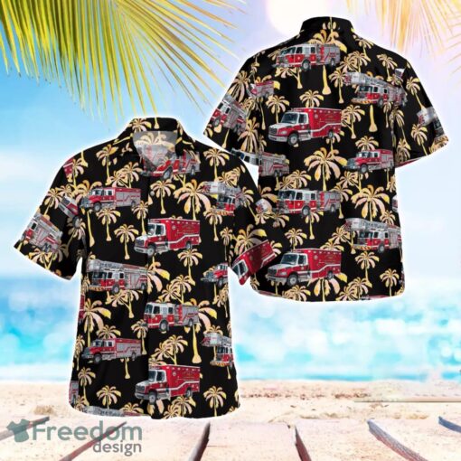 Sarasota County, Florida, Sarasota County Fire Department Hawaiian Shirt Men Women Beach Shirt Product Photo 1