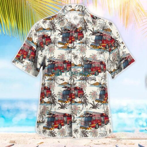 Saratoga Springs Fire & Rescue, Utah Hawaiian Shirt Gift For Summer Vacation Product Photo 2