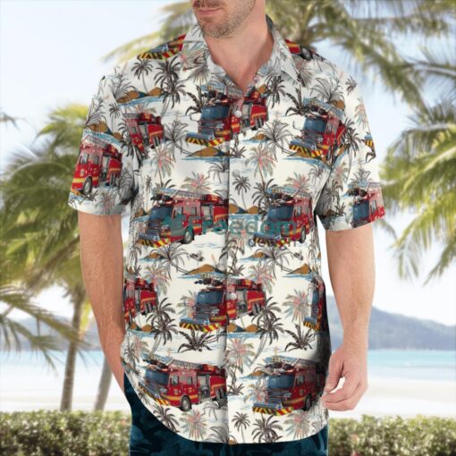 Saratoga Springs Fire & Rescue, Utah Hawaiian Shirt Gift For Summer Vacation Product Photo 3